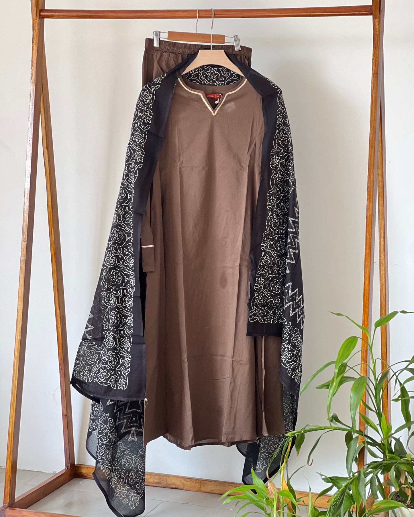 Cotton Anarkali set