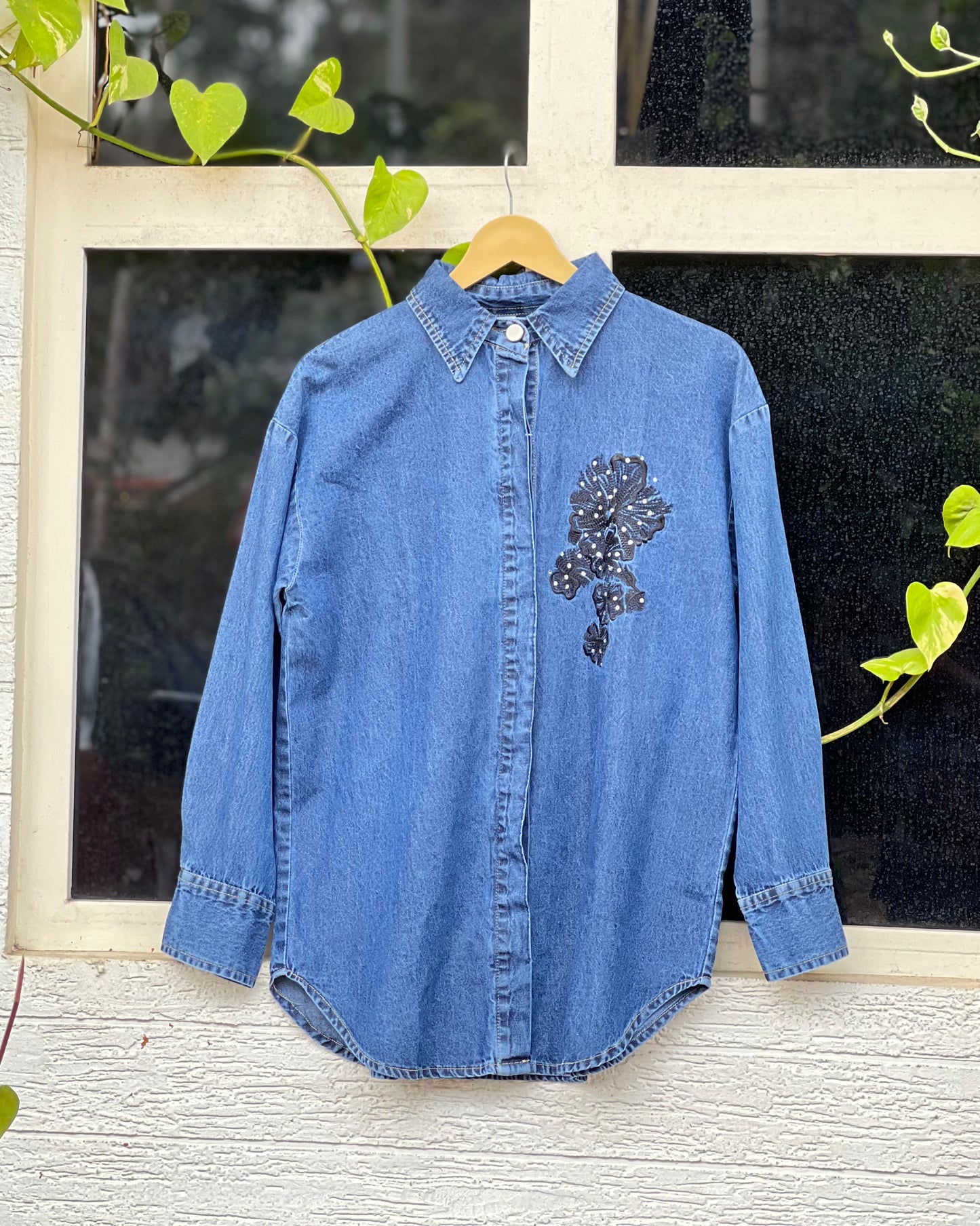 Denim shirt