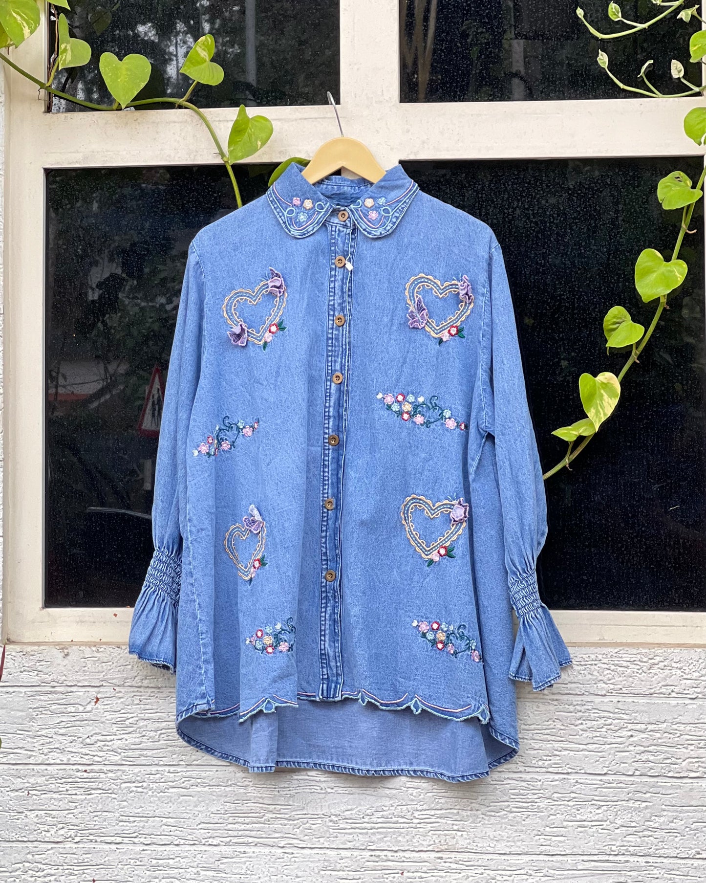 Denim shirt
