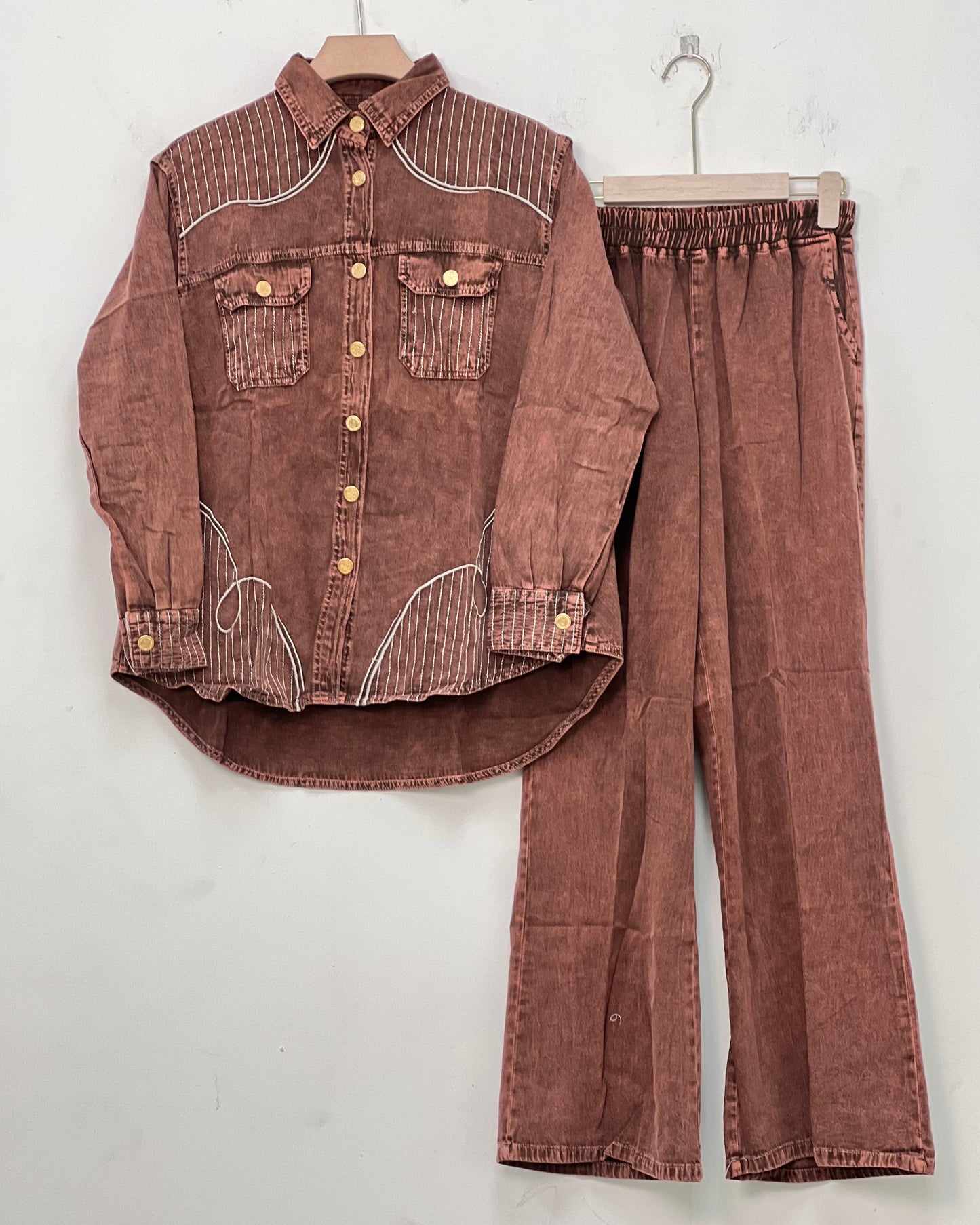 Denim co-ord set