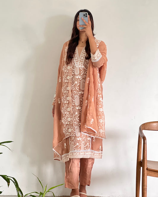 Thread-work salwar suit