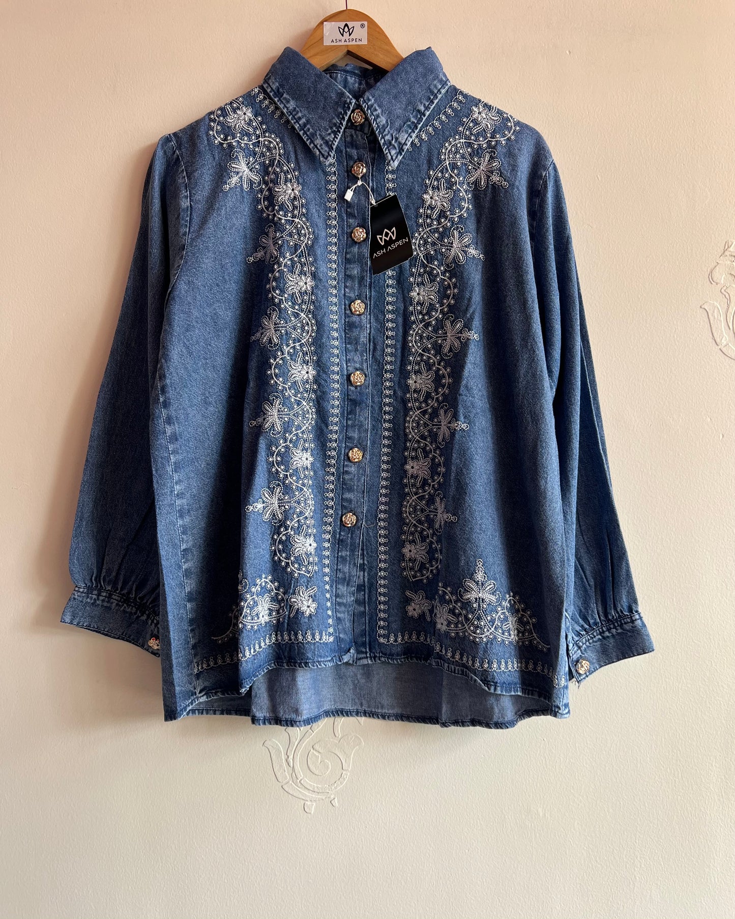 Denim shirt