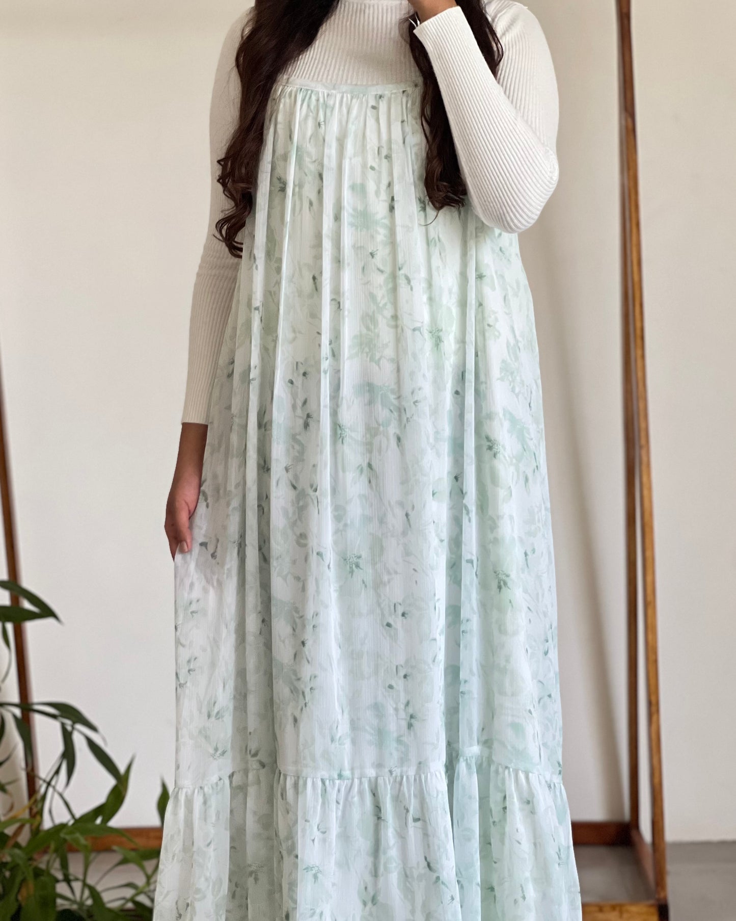 Pinafore with inner