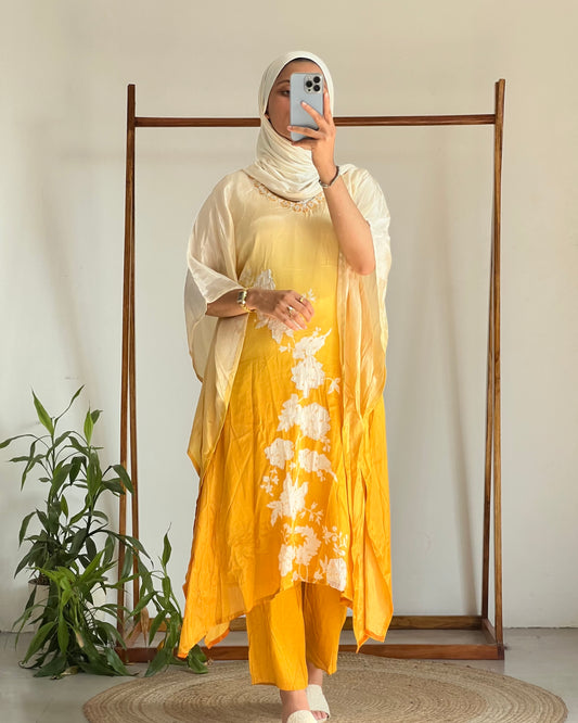 Yellow kaftan