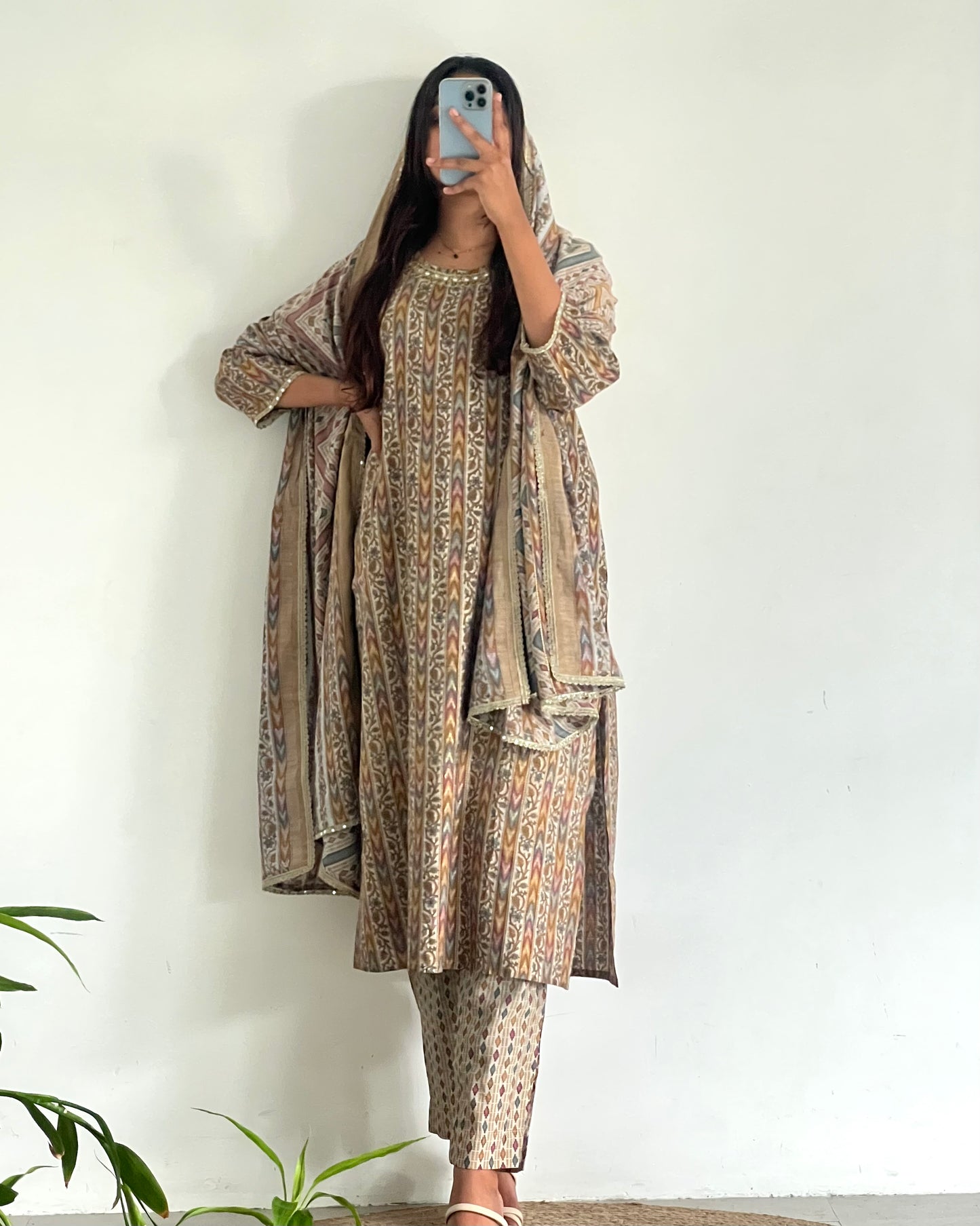 Printed salwar set