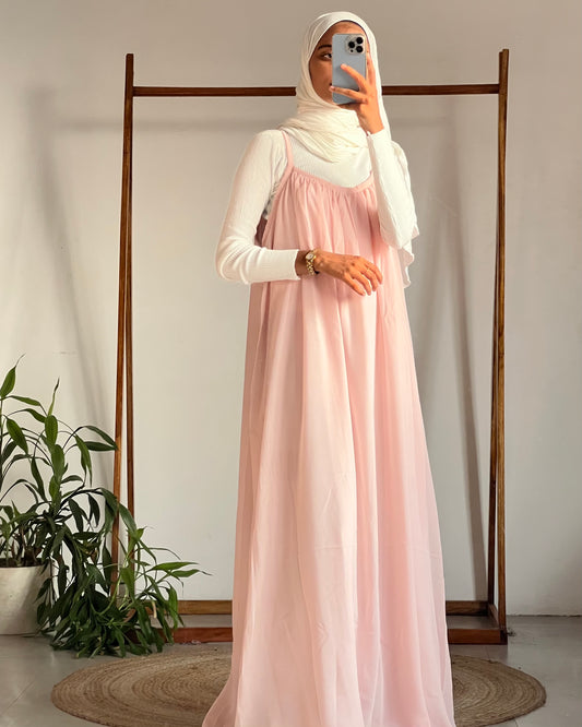 Plain pinafore with inner