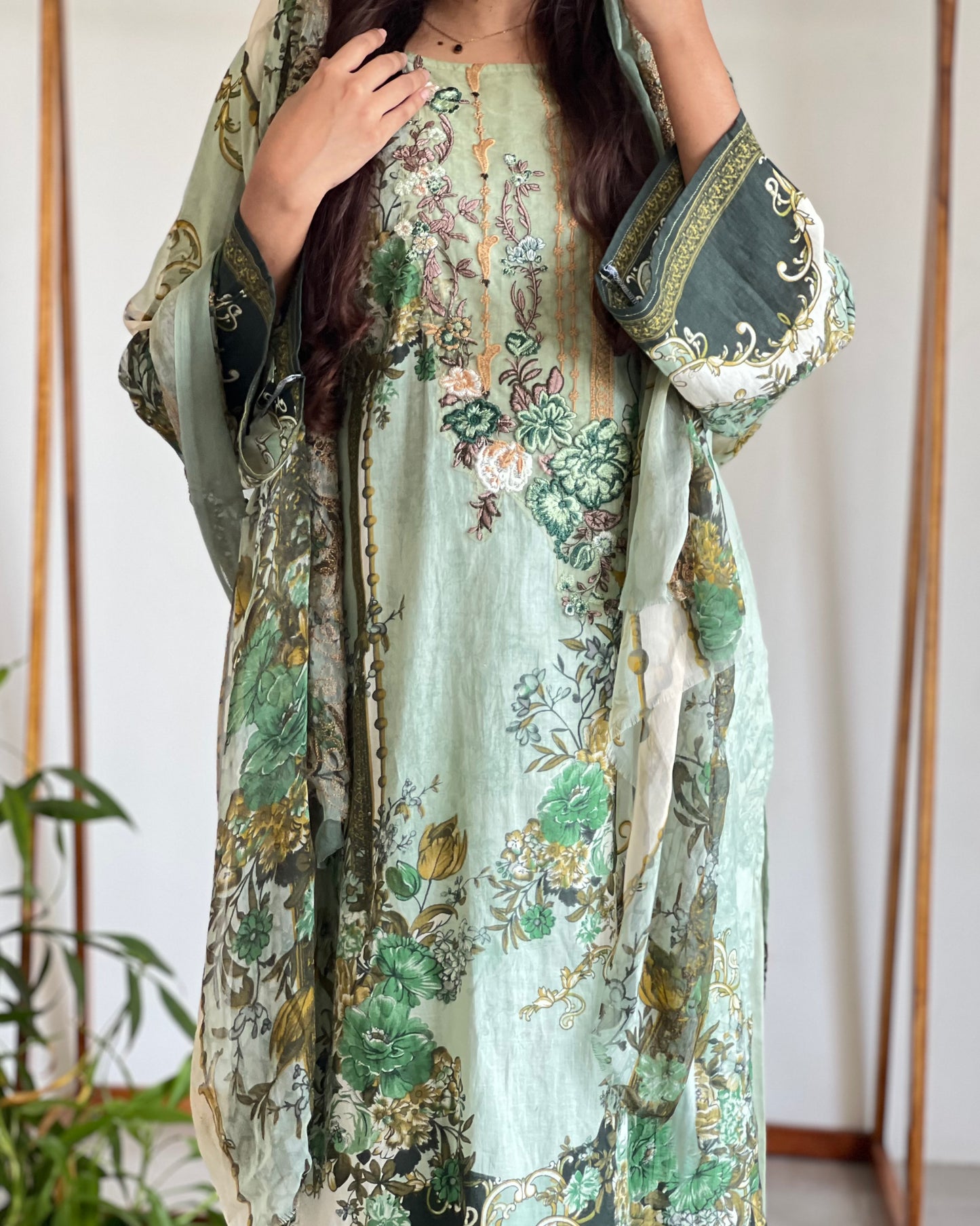 Pakistani cotton salwar suit