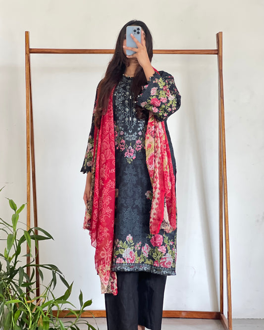 Pakistani cotton salwar suit
