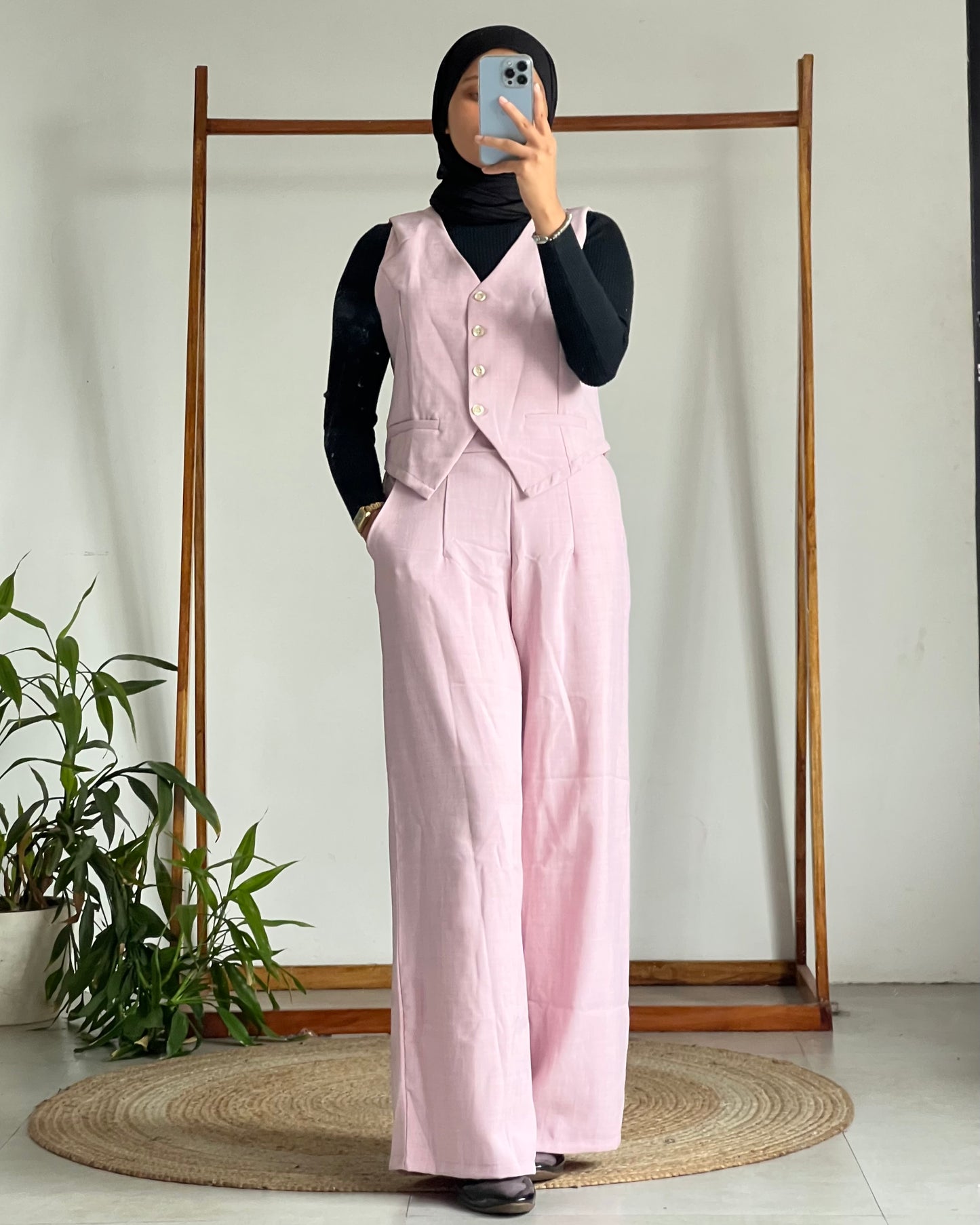 Waistcoat co-ord set with inner