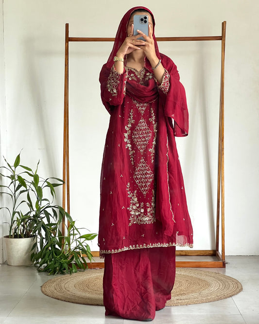 Premium partywear salwar suit
