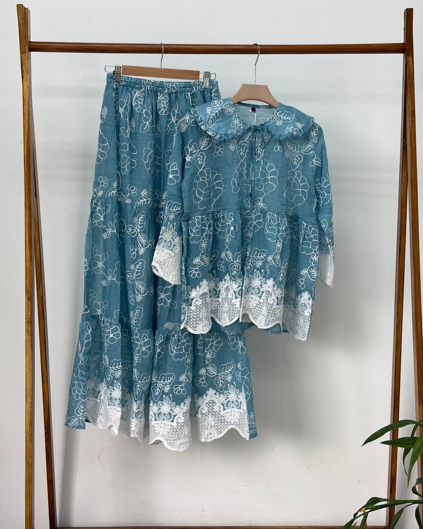 Three piece skirt co-ord set