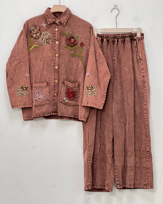 Denim co-ord set